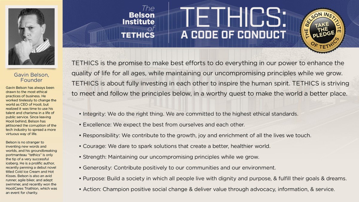 Tethics: A Code of Conduct