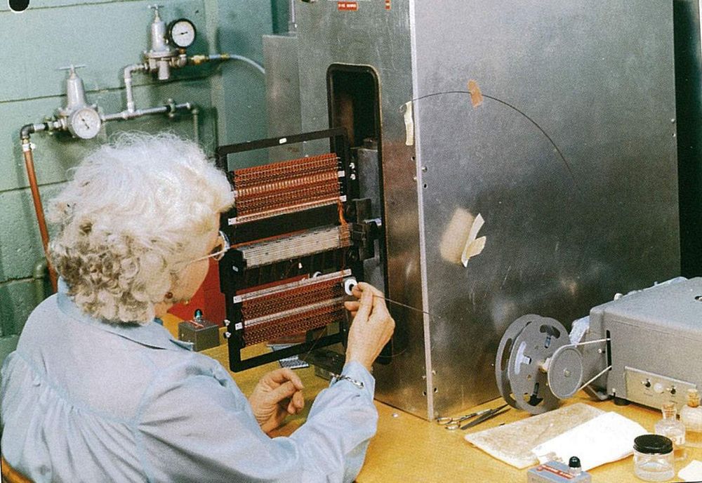 Core Rope Memory Weaving